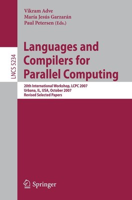 Languages and Compilers for Parallel Computing Vikram Adve