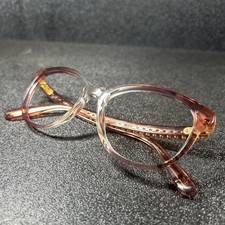 NEW Coach Womens Eyeglasses HC 6177 5656 Transparent Pink Ombre 52-17 140 CUTE 
