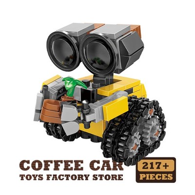 Sci-Fi Movie Robot Wall E MOC Building Blocks Dolls Space Mecha MOC Bricks