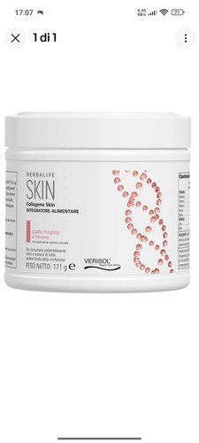 Collagene Skin 171g Herbalife Bevanda Antinvecchiamento Pelle Giovane e ...