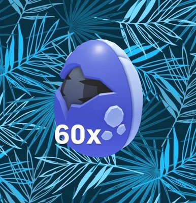 Adopt me Pets egg endangered eggs 60x -  FAST DELIVERY
