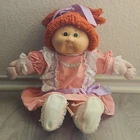 Cabbage Patch Kids Doll Vintage 1985 PMI Factory Red Hair Green Eyes Accessories