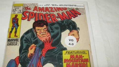 Amazing Spider-Man #73 VG 4.0 First Man-Mountain Marko! Marvel 1969 look at pics