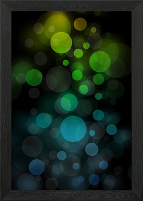 Bokeh Gerahmtes Wandbild Poster Leinwanddruck Bild