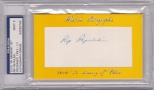 Rip Repulski Dodgers Cardinals 2010 HA PSA DNA Auto 1956 All-Star 1959 WS Chmp