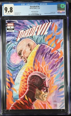 Daredevil Vol 8 #1 Mack Variant Cover - Marvel 2023 -CGC 9.8