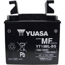Yuasa - YUAM6219BL - High Performance Maintenance Free Battery, YT19BL-BS