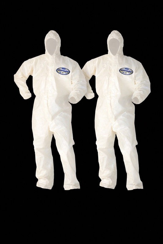 Kimberly Clark KleenGuard A80 Chemical Coverall 2XL Bundle of 2 New