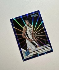 2019-20 Donruss Rated Rookie Nic Clapton Blue Laser Press Proof 10/49 Rookie RC