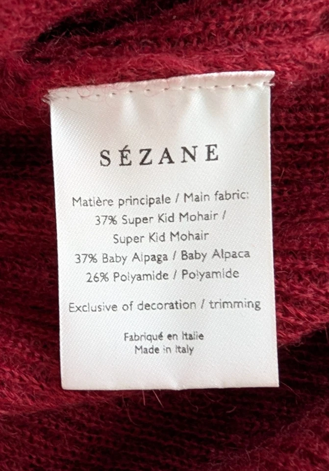 Pull laine femme sezane XS - Photo 4/4