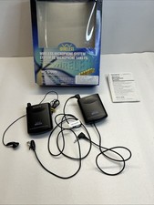 Sony Wireless Microphone Transmitter WCS-999T Receiver WCS-999RSystem/Untested