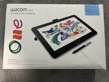 Wacom One Creative Pen Display Drawing Tablet w/Screen NEW IN BOX