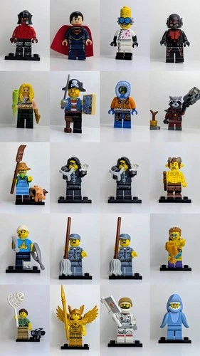 New ListingLego Collectible Minifigures Lot, Series 15, 16, 17, 18, 22, 23, Star Wars