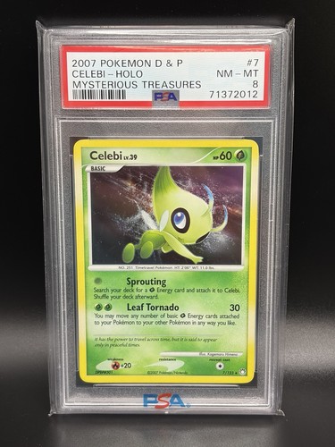 Celebi graded PSA 8 for sale on eBay