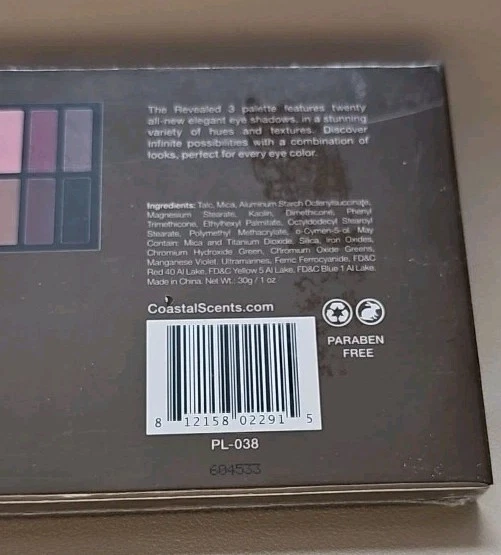 Coastal Scents Revealed 3 Eye Shadow Palette 20 Shades! - Image 4 of 4