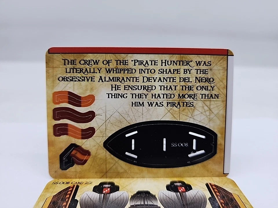 WizKids Pirates CSG of the Spanish Main SS-008 Cazador Del Pirata - Image 2 of 2