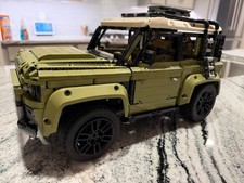 Lego Technic 42110 Land Rover Defender Built Incomplete As Is For Parts Repair Lego Technic 42110 Land Rover Defender Built Incomplete As Is For Parts Repair