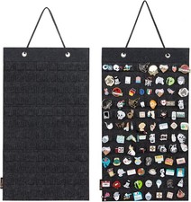 Wall Hanging Brooch Pin Organizer Pins Collection Display Storage Holder