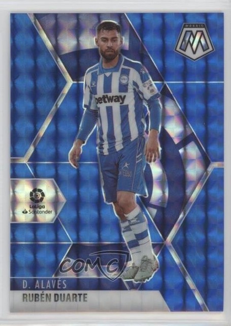2020-21 Panini Mosaic La Liga Blue Prizm /99 Ruben Duarte #68