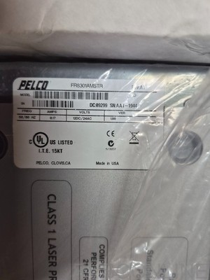 PELCO FT8301AMSTR 1 Channel Video Multimode Fiber RX Transmitter New