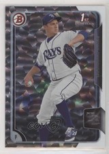 2015 Bowman Prospects Silver Ice Matt Andriese #BP67 3e3