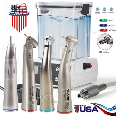 Dental Brushless LED Electric Micro Motor Practice 1:1/1:5/1:4.2 LED Handpiece