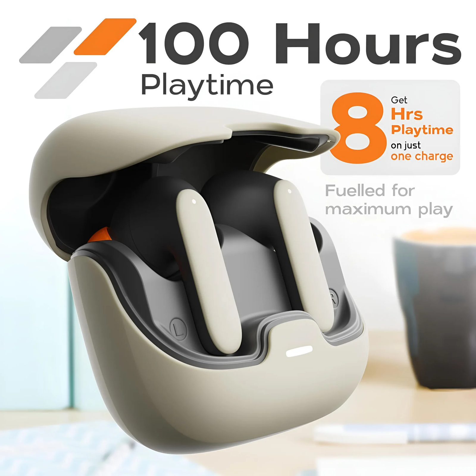 Wireless Earbuds BT 5.4 Low Latency Gaming with Noise Cancelling Mic