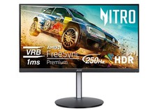 Acer Nitro 24.5 Full Hd 1920 X 1080 Pc Gaming Amd Freesync Up To 250Hz 1Ms Vrb