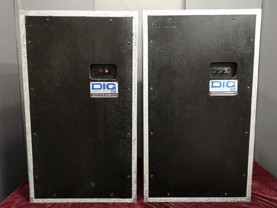 Altec DIG Early Silver Box 20cm Coaxial 2-Way Speakers Pair