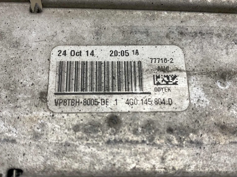 2013-2016 Audi S4 S5 3.0L OEM Heat Exchanger Radiator Intercooler 4G0145804D (L) Foto 2 de 4