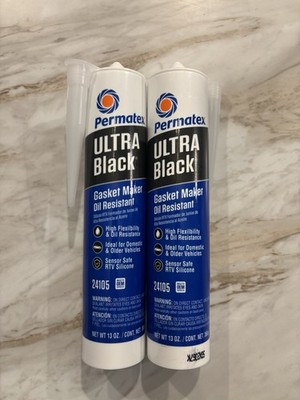 Permatex 24105 Ultra Black Maximum Oil Resistance RTV Silicone Gasket Maker