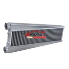 Aluminum Vertical Flow Intercooler K20 K24 For Honda Acura K Swap Civic DC 800HP