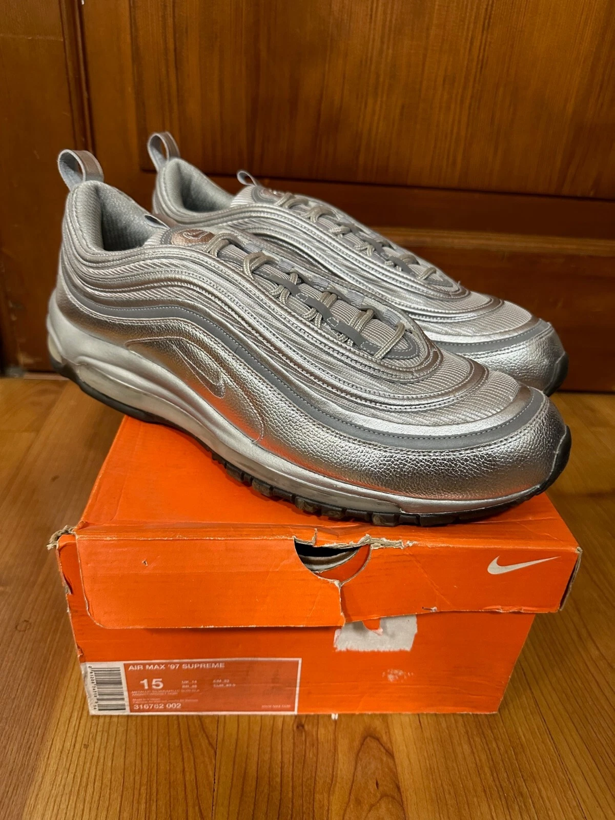 Nike air Max 97 Supreme 316782 002 Vintage 2007