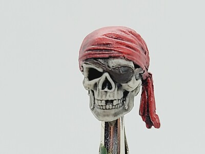 Pirate Skeleton Skull 1:18 scale - Boss Fight Studio HACKS Vitruvian Armory