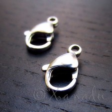 Lobster Claw Clasps - 13mm Stainless Steel Finding C6193 - 5, 10 Or 20PCs