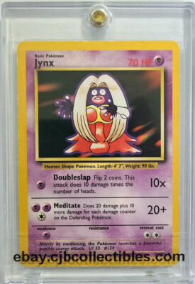 Pokémon JYNX 31/102 Base Set Played 🍒