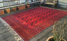 Exceptionally Large & Rare, 4.95 x 3.75 metre Afghan rug - Buyer collect Glasgow