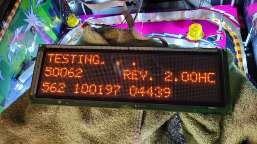 NICE used Pinball Plasma DMD 128 x 32 Dot Matrix Display 100% tested! See Video! - Picture 4 of 12