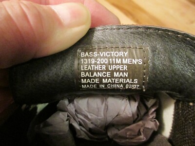 Bass Victory 1319-200 Brown Leather Slip On Loafers Shoes Men’s Sz 11M US/44EU G.H. Bass Victory Men main image 4