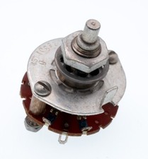 467108921, 1 Wafer, 2 Pole, 8 Position, Rotary Switch 1/8" Shaft, 22.5 Deg