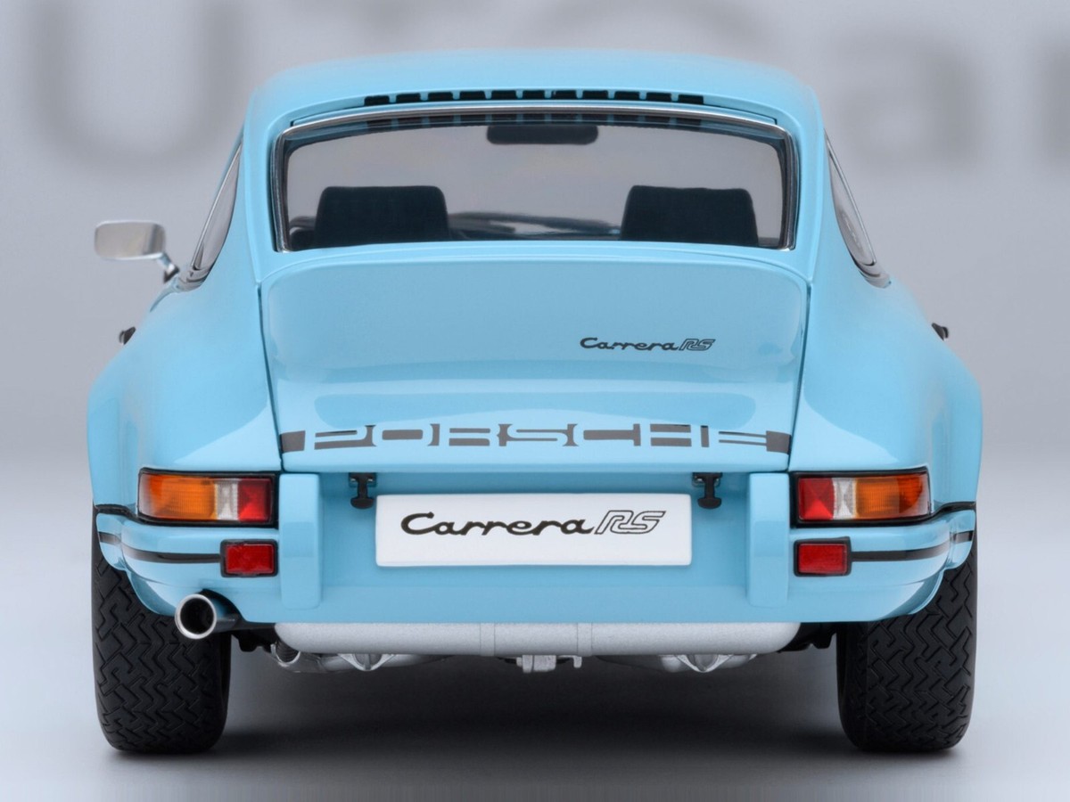 PORSCHE 911 CARRERA 2.7 RS GULF BLUE 1/18 MODEL CAR BY AUTOART