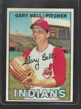 1967 Topps # 479 Gary Bell, NM, SHARP SEMI-HIGH # CARD of INDIANS STAR!!