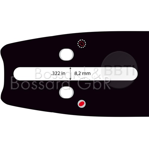 EnduranceCut Pro Führungsschiene 45 cm 0.325 1,5 mm Dolmar Husqvarna Solo Makita - Bild 2 von 2