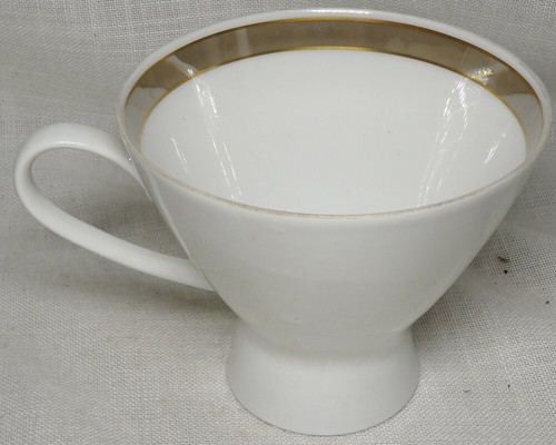ROSENTHAL GALA TAUPE Tea Cup Form 2000 Shape NEW NEVER USED made in Germany - Picture 3 of 4