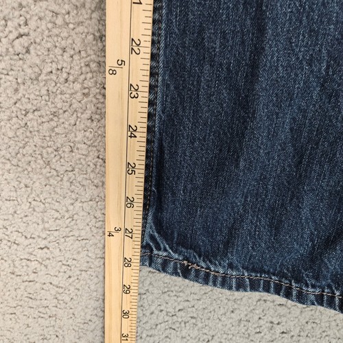 Levis 527 Slim Bootcut Jeans 16 Reg 28x28 Medium Wash 100% Cotton Cowboy Western - Picture 8 of 11