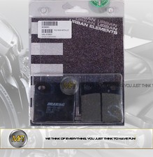FOR BIMOTA HB2 1100 FROM 1982 TO 1983 REAR BRAKE PADS SEMI METALLIC BRAKING