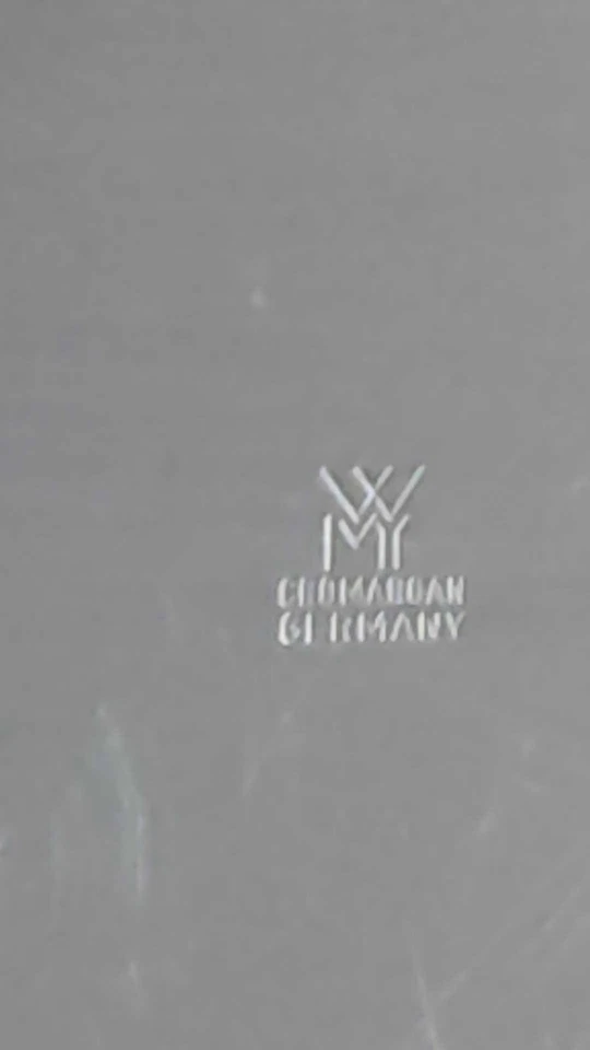 WMF Edelstahl Servierplatte Tablett Serviertablett Schale Teller Edelstahl - Bild 2 von 2