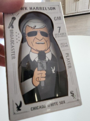 Ken Hawk Harrelson 7 Decades In Baseball Wooden Nesting Dolls Chgo White Sox - Picture 7 of 7