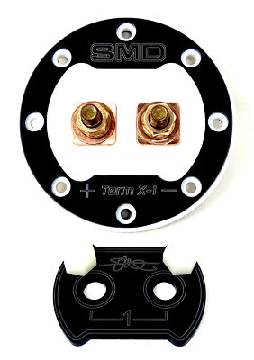 SMD Steve Meade Designs 1 Channel Heavy Duty Speaker Terminal X-1 Copper White