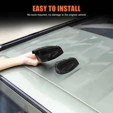 Glossy Black Shark Fin Antenna Cover Trim For Land Rover Defender 90 110  20-24